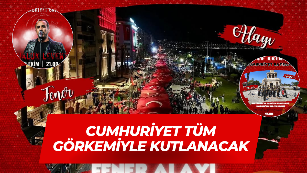 29 Ekim İzmir Coşkusu Programı