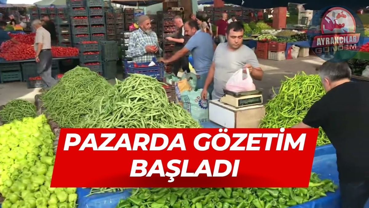 Ayrancılar Pazaryeri Güvenliği Artırıldı: Jandarma Denetimi Başladı