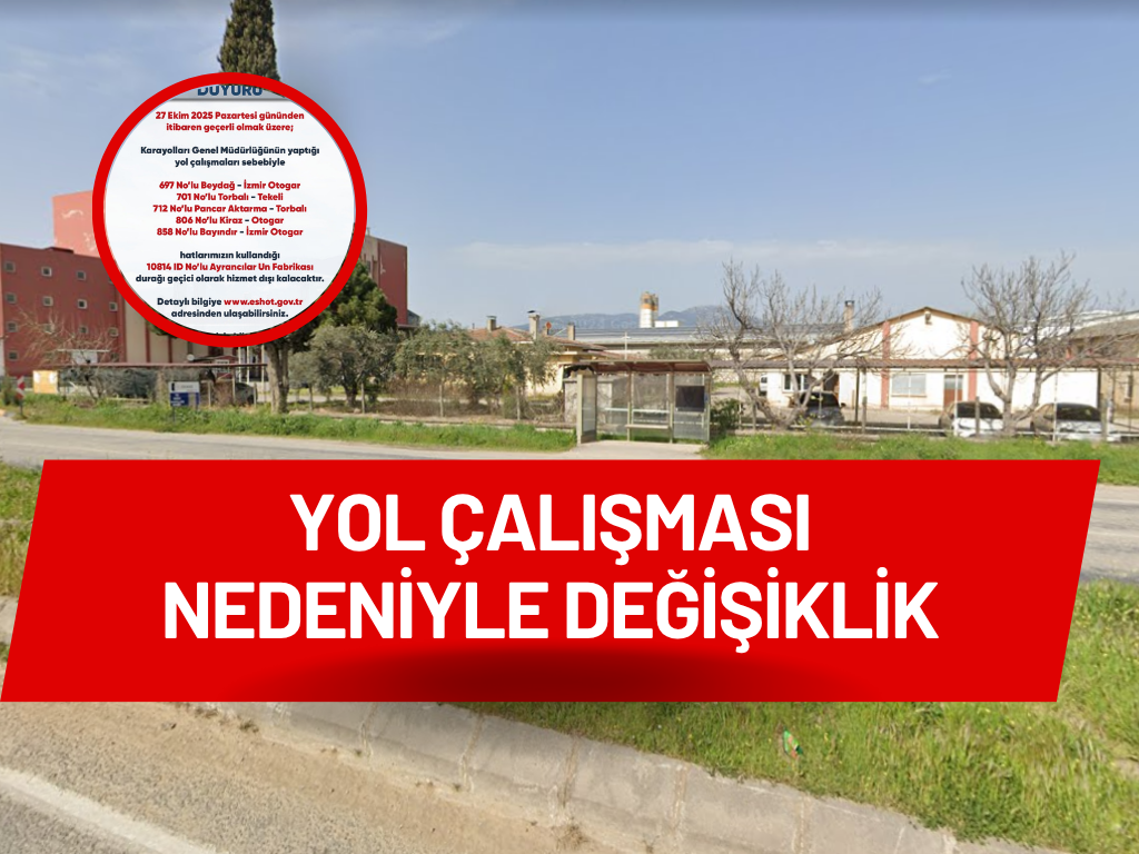 Ayrancılar Un Fabrikası Durağı Geçici Olarak Hizmet Dışı