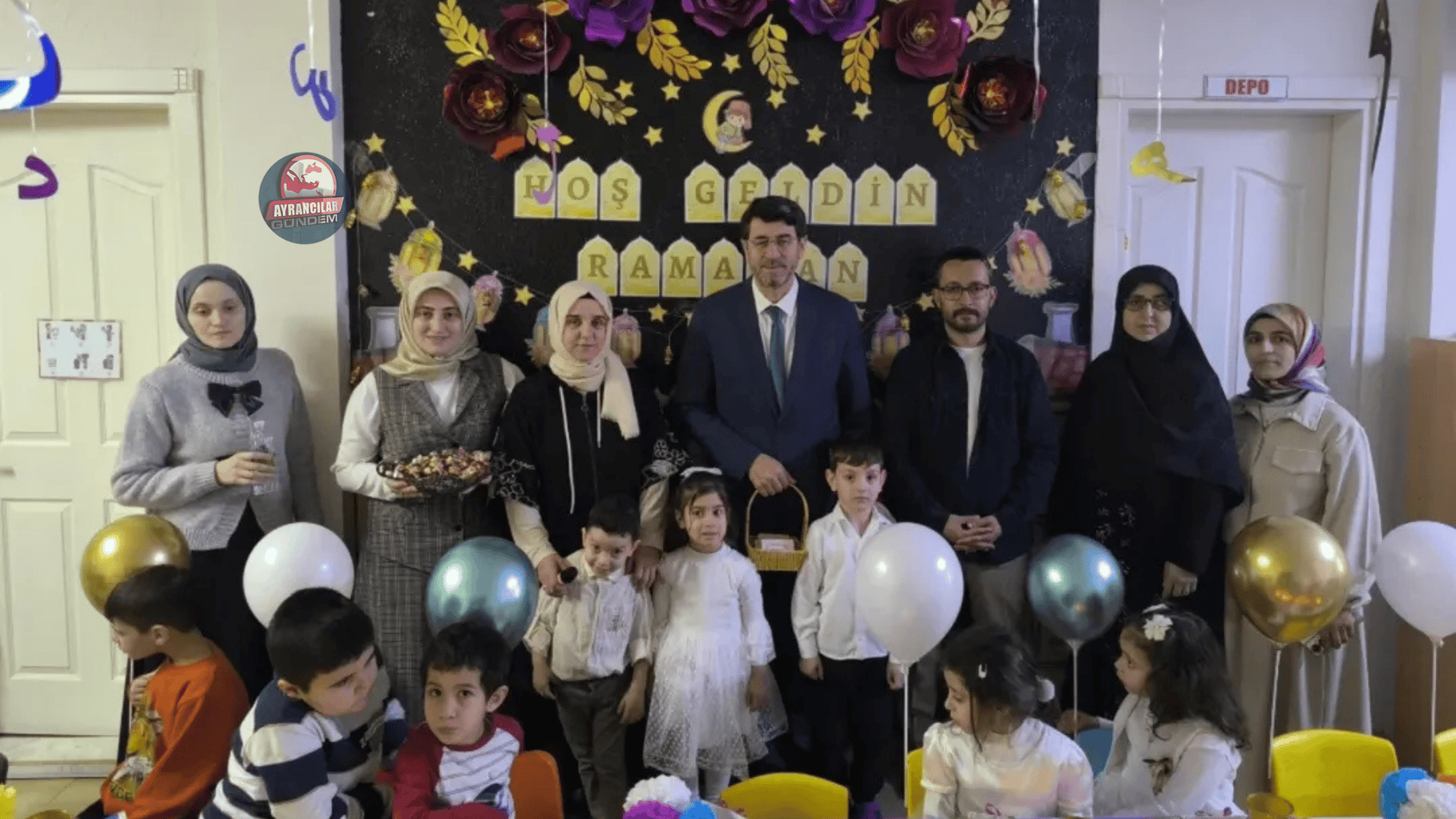 Ayrancılar Bayramlaşma Programı Minikleri Sevindirdi