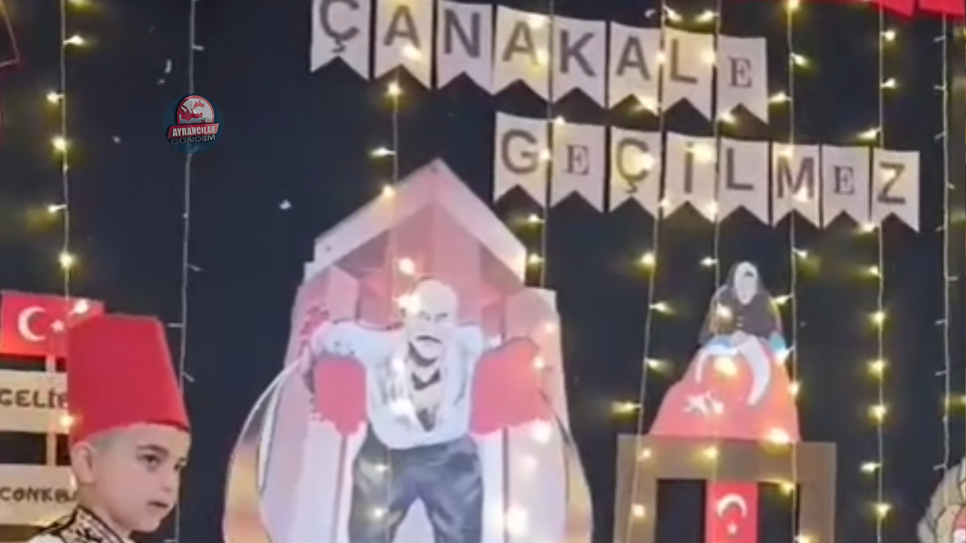 Yazıbaşı Çanakkale Etkinliği Miniklerden Anlamlı Mesaj